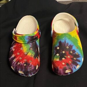 CROCS Tie-Dye Shoes